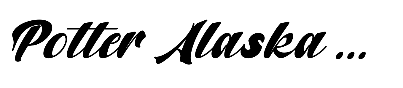 Potter Alaska Italic